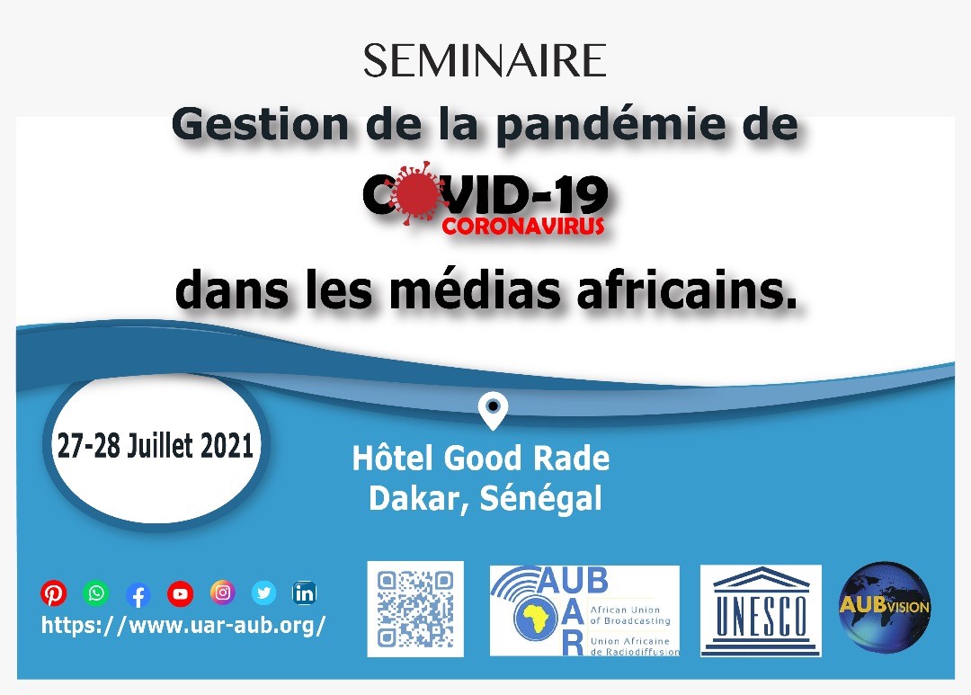 Agenda Programme gestion de la COVID-19 dans les médias africains