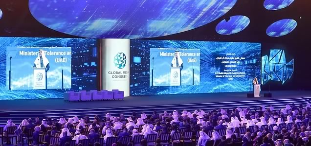 Global Media Congress opens in Abu Dhabi with participants convening from around the world