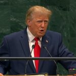 United States President speaking at UNGA81